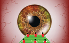 עיוורון צבעים בכדורגל (צילום: אינגאימג')