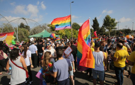 מצעד הגאווה בירושלים (צילום: מרק ישראל סלם)