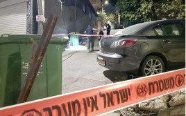 זירת הרצח הכפול בכפר ראמה (צילום: משטרת ישראל)