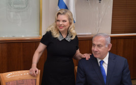 בנימין נתניהו, שרה נתניהו (צילום: עמוס בן גרשום, לע"מ)