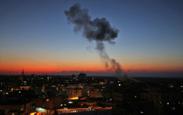 תקיפות צה"ל בעזה (צילום: AFP)