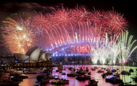 חגיגות השנה החדשה בסידני, אוסטרליה (צילום: רויטרס)