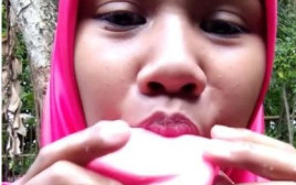 האישה שאוכלת סבונים (צילום: אינסטגרם)