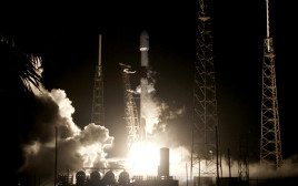 שיגור החללית הישראלית "בראשית" (צילום: רויטרס)