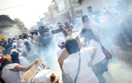 מהומות בוונצואלה (צילום: רויטרס)