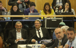 בן ארי ובן גביר בדיון (צילום: אבשלום ששוני)