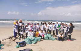 יום המעשים הטובים: מנקים את חופי נווה ים ודור