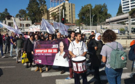 הפגנת מורי תוכנית שלבים, דצמבר 18' (צילום: כוח לעובדים)