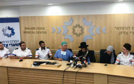 גבריאל לביא נפרד מצוות בית החולים