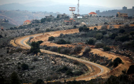 גבול ישראל לבנון (צילום: REUTERS/Amir Cohen)