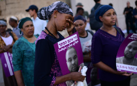 מחאת יוצאי אתיופיה (צילום: תומר נויברג, פלאש 90)