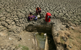 משבר המים בהודו, צ'נאי (צילום: רויטרס)