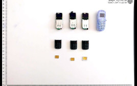הטלפונים המוסלקים (צילום: דוברות שב"ס)