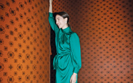שמלה ירוקה (צילום: גיא נחום לוי)