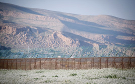 גבול ירדן, ארכיון (צילום: פלאש 90)