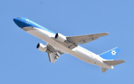 מטוס ראש הממשלה (צילום: אבשלום ששוני)