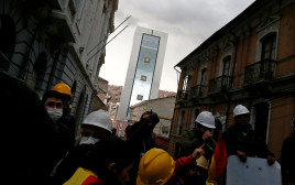 מחאת האופוזיציה בבוליביה (צילום: רויטרס)