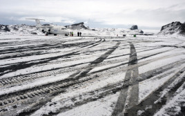 בסיס צבאי באנטארקטיקה (צילום: (VANDERLEI ALMEIDA/AFP/Getty Images))