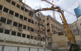 הריסת בית מעריב 