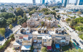 פרויקט פינוי בינוי ראשון בהובלת עיריית תל אביב (צילום: דורון סהר)