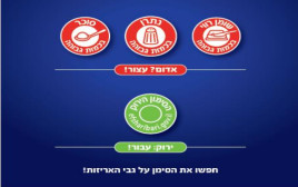 רפורמת סימון מוצרי מזון (צילום: דוברות משרד הבריאות)