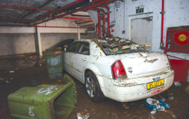 אסון המעלית (צילום: אבשלום ששוני)