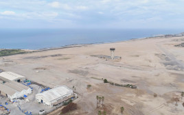 שדה דב לאחר הפינוי (צילום: אגף דוברות והסברה במשרד הביטחון)