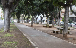 קורונה: שדרות רוטשילד בת״א ריק מאדם (צילום: אבשלום ששוני)