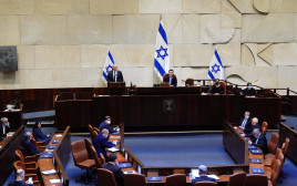השבעת הממשלה ה-35 (צילום: עדינה וולמן, דוברות הכנסת)