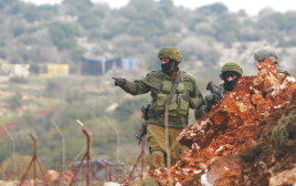 כוחות צה"ל בגבול הצפון (צילום: רויטרס)