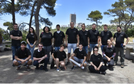 הסטודנטים של מרכז החדשנות באוניברסיטת חיפה (צילום: אוניברסיטת חיפה)