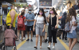 קורונה בישראל: שוק מחנה יהודה