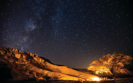 תצפית כוכבים בהר הנגב (צילום: דניאל בר )