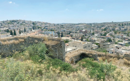 הנוף מהמבצר בשפרעם (צילום: מיטל שרעבי)