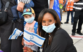 השרה פנינה תמנו שטה מקבלת עולים מצרפת