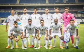 נבחרת ישראל נגד סלובקיה (צילום: ההתאחדות לכדורגל)