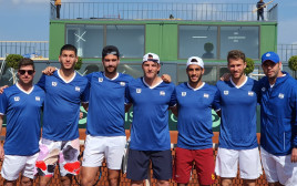 נבחרת הדייויס (צילום: איגוד הטניס)