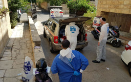 צוות זק"א בירושלים (צילום: דוברות זק"א)