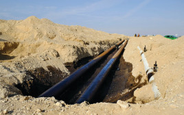 צינור הנפט (צילום: חן ליאופולד)