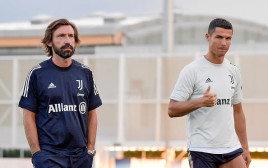 כריסטיאנו רונאלדו ואנדראה פירלו (צילום: Daniele Badolato - Juventus FC/Juventus FC via Get)