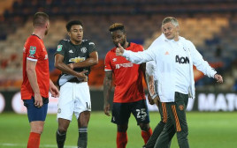 אולה גונאר סולשיאר, ג’סי לינגארד (צילום: Matthew Peters/Manchester United via Getty Images)