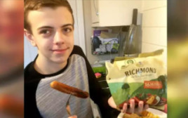 בן סימפסון, הילד שאכל רק נקניקיות (צילום: רשתות חברתיות)