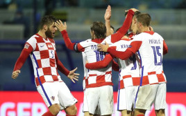 נבחרת קרואטיה (צילום: Igor Kralj/Pixsell/MB Media/Getty Images)