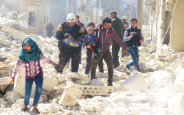 מלחמת האזרחים בסוריה (צילום: רויטרס)