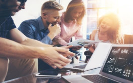 עובדים בחברת סטארטאפ