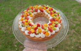עוגת פירות (צילום: שחר רואימי)
