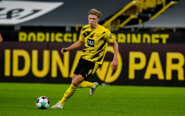 ארלינג הולאנד (צילום: Alexandre Simoes/Borussia Dortmund via Getty Image)