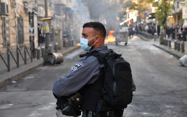 פעילות המשטרה בשכונת מאה שערים בירושלים