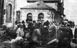 יהודי לוקסמבורג מגורשים בימי השואה (צילום: eurojewcong)