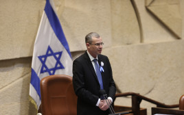 יריב לוין בהשבעת הכנסת